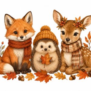 Herbstliche Tierfreunde