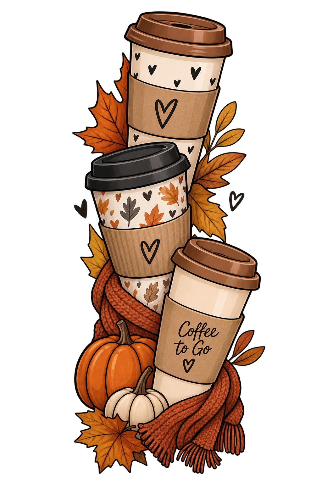 Kaffe To Go herbstlich